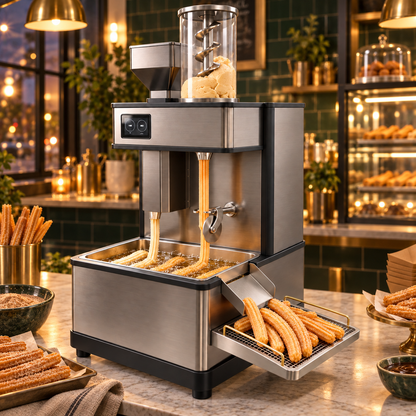 AutoChurro Pro — Commercial Automatic Churro Making &amp; Frying Machine