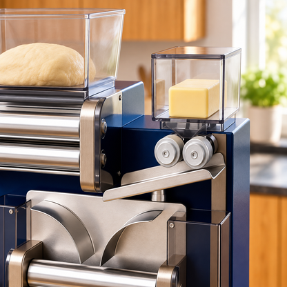 Three-Lane Countertop Pastry Forming Machine