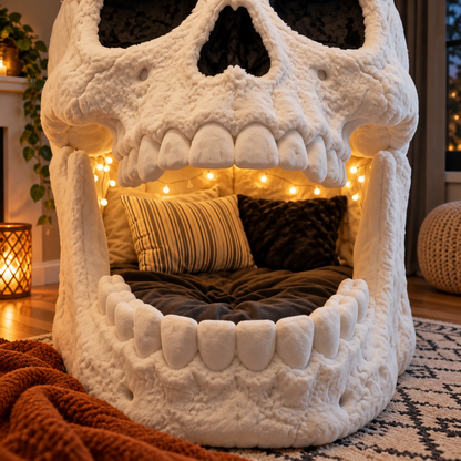 Oversized plush lounge pods