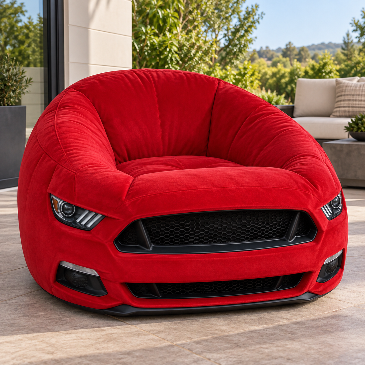 Sportscar Inflatable Lounge Chair
